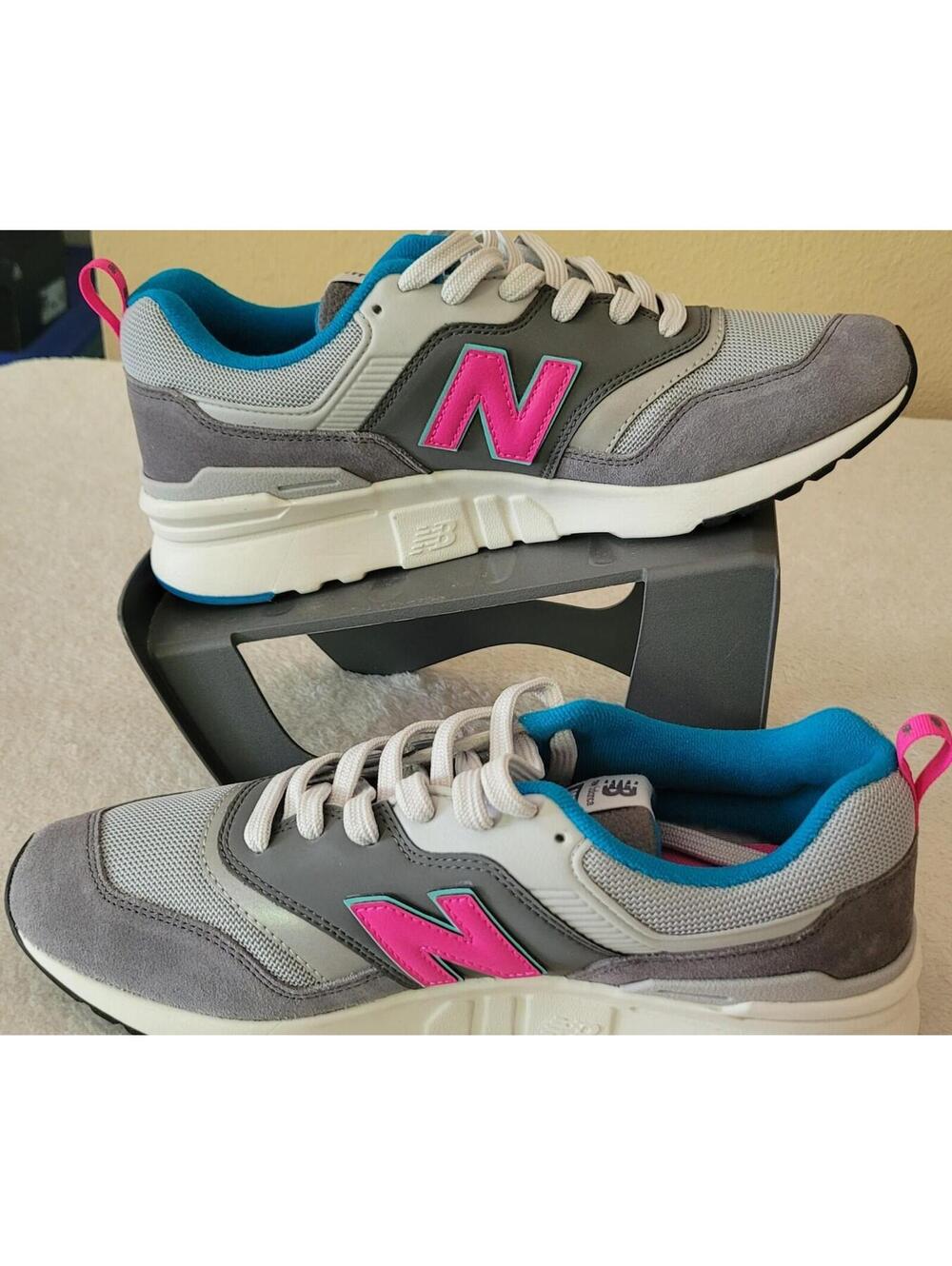 New Balance 997 Men's Size SS 9.5 colorway Grey Pink Teal Castlerock - CM997HAH
